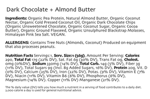 6 Dark Chocolate Almond Butter & 6 Double Dark Chocolate + Mint - 12 Pack