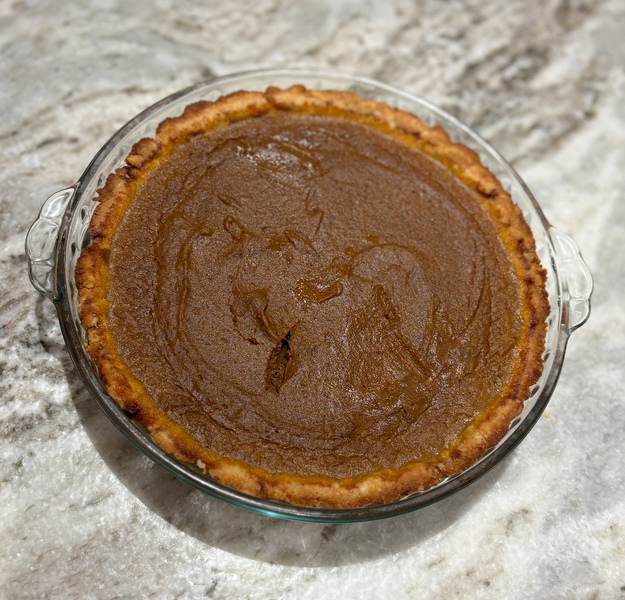 Guilt Free Pumpkin Pie (Almond Flour Crust) - GF, Dairy Free