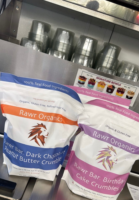 DARK CHOCOLATE PB Pouch - Rawr Bar Protein Crumbles