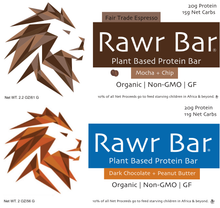 Load image into Gallery viewer, 6 Mocha Chip &amp; 6 Dark Chocolate Peanut Butter - 12 Pack