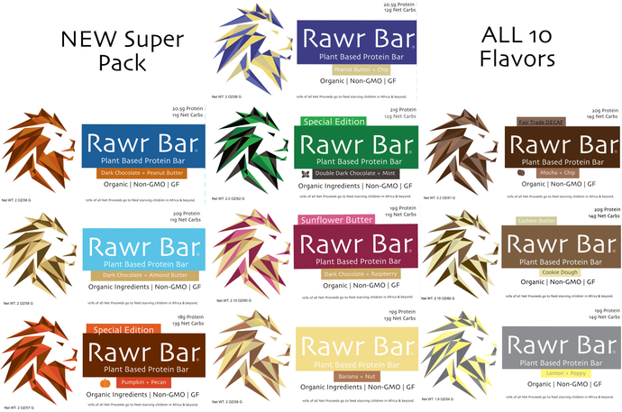 NEW Super Pack - 25 Bars (DECAF MOCHA)