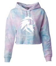 Load image into Gallery viewer, Cotton Candy Crop Rawr Hoodie (Female)
