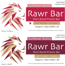 Load image into Gallery viewer, Nut Free (PREMIUM) Combo - 6 Dark Chocolate Strawberry &amp; 6 Dark Chocolate Raspberry - 12 Pack