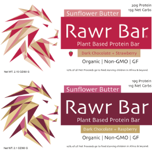 Nut Free (PREMIUM) Combo - 6 Dark Chocolate Strawberry & 6 Dark Chocolate Raspberry - 12 Pack